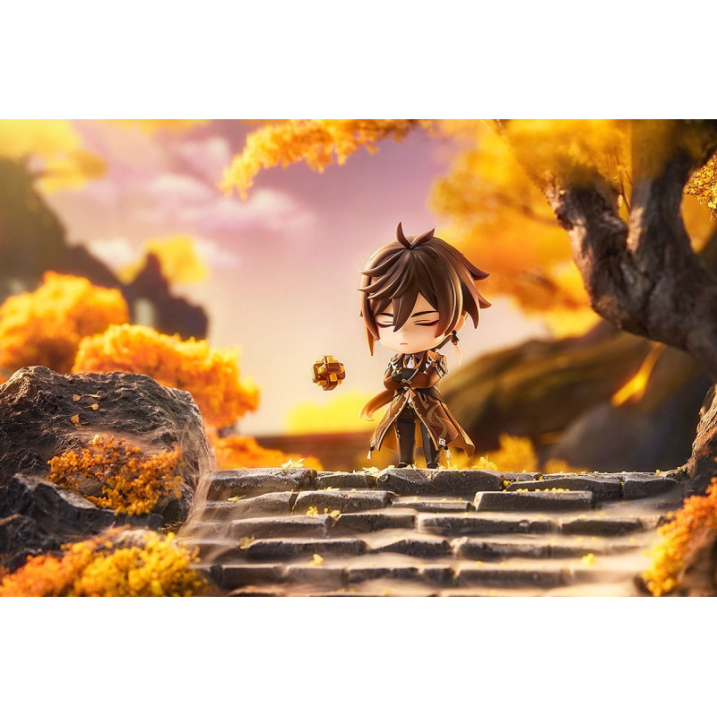 ZHONGLI GENSHIN IMPACT FIGURINE NENDOROID 10 CM