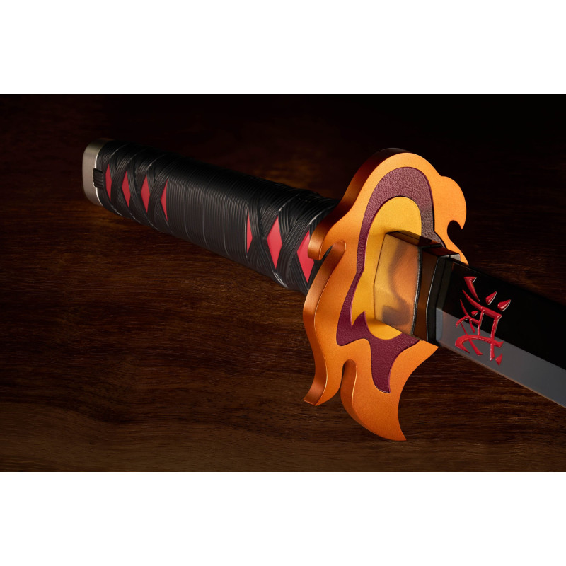 TANJIRO KAMADO RENGOKU GARDE DEMON SLAYER KIMETSU NO YAIBA REPLIQUE PROPLICA EPEE NICHIRIN 88 CM