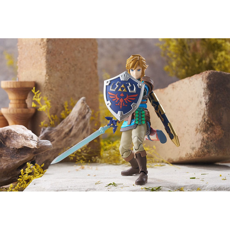 LINK TEARS OF THE KINGDOM THE LEGEND OF ZELDA TEARS OF THE KINGDOM FIGURINE FIGMA 15 CM