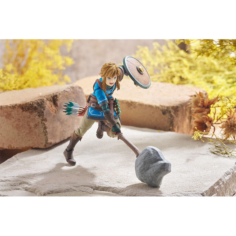 LINK THE LEGEND OF ZELDA TEARS OF THE KINGDOM FIGURINE FIGMA DELUXE EDITION 15CM