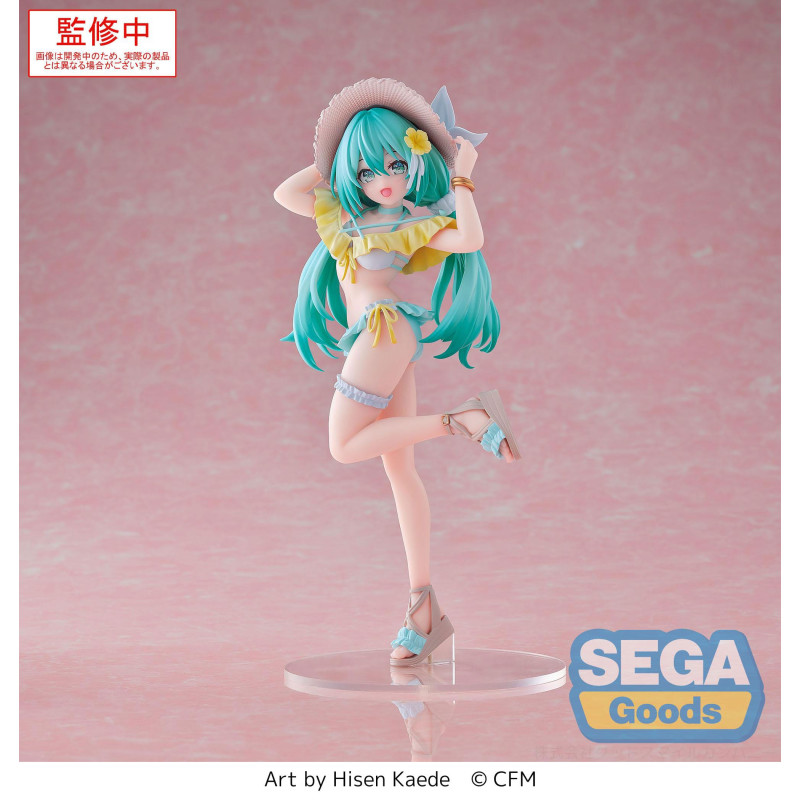 HATSUNE MIKU SERIES STATUETTE LUMINASTA PVC CONCEPTUAL SERIES VOL.1 21 CM