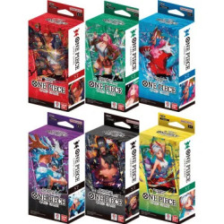 ONE PIECE TRADING CARD GAME DECK POUR DEBUTANT ALEATOIRE DU ST23 AU ST28 VERSION FRANCAIS