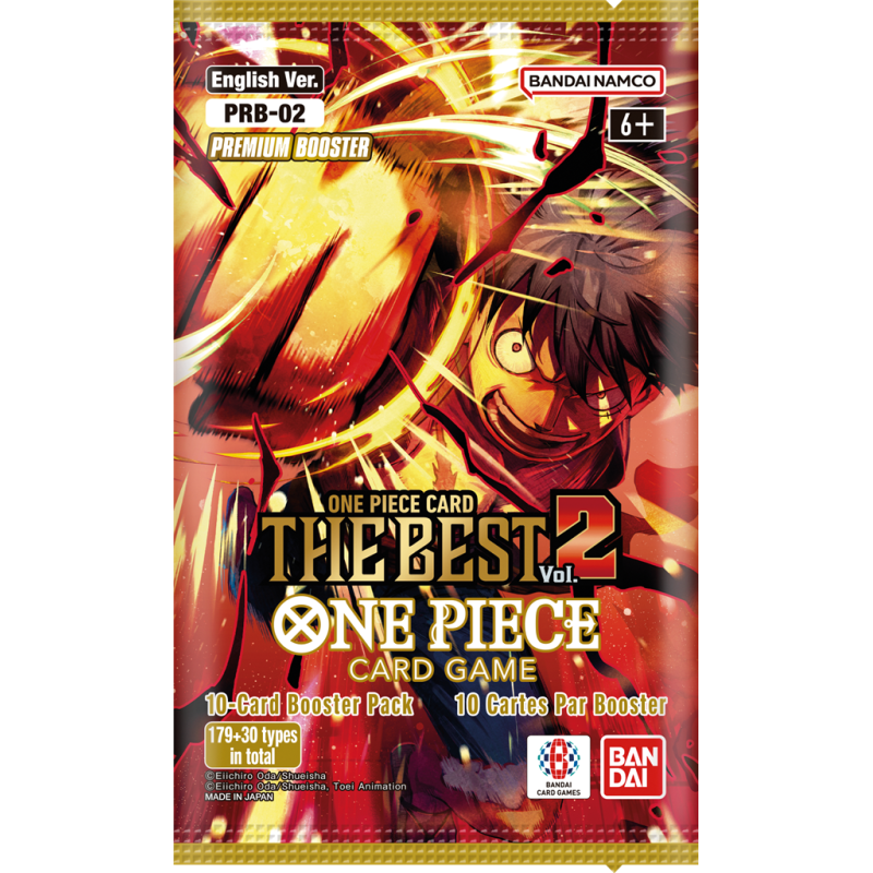 THE BEST VOLUME 2 ONE PIECE TCG PRB 02 PREMIUM BOOSTER FRANCAIS