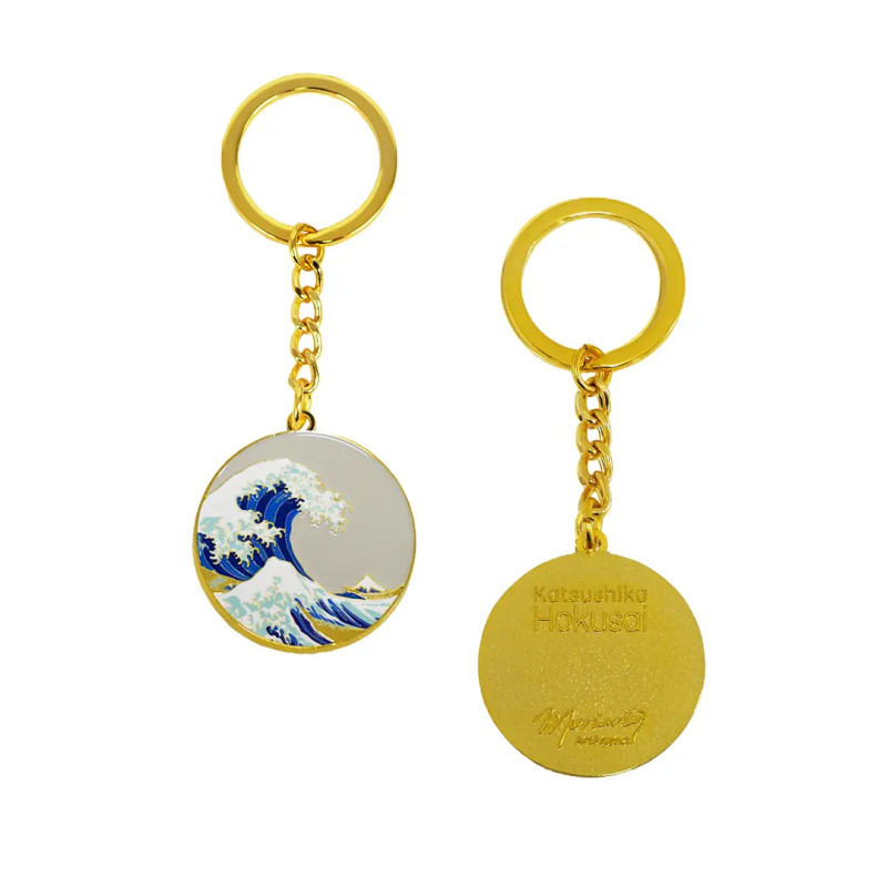 LA GRANDE VAGUE DE KANAGAWA PORTE CLEFS