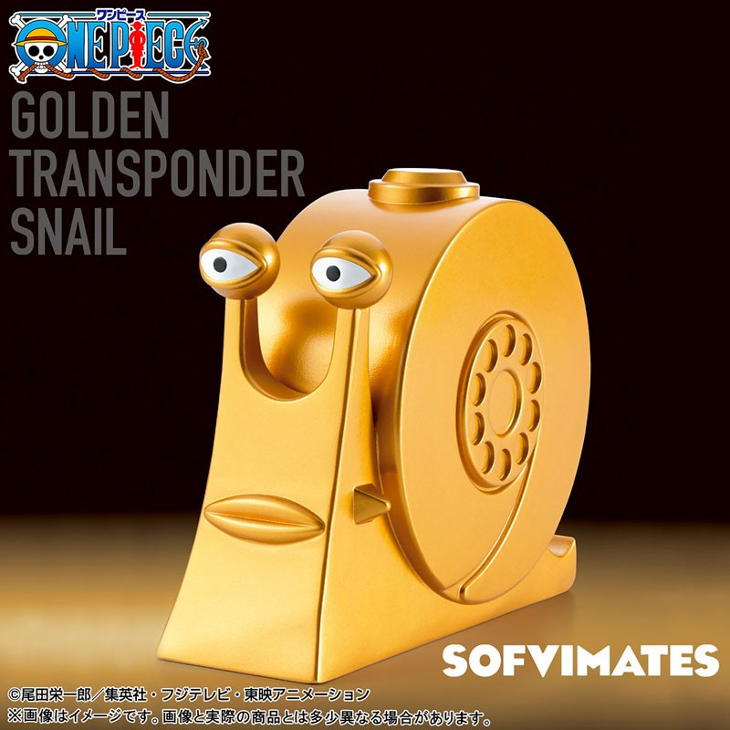 ONE PIECE SOFVIMATES GOLDEN DEN DEN MUSHI