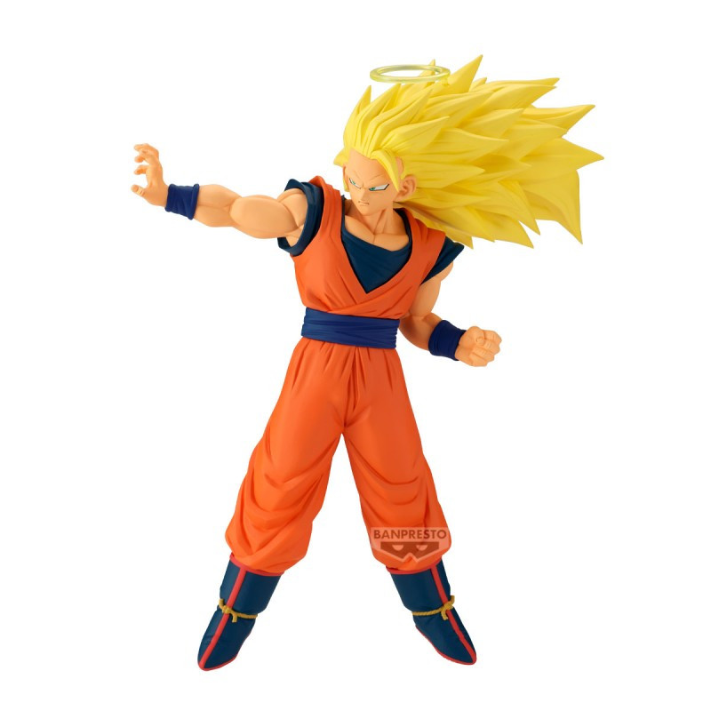 SON GOKU SUPER SAIYAN 3 DRAGON BALL Z MATCH MAKERS VS MAJIN BUU 17 CM
