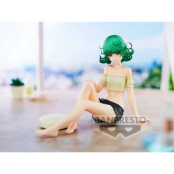 TATSUMAKI ONE PUNCH MAN FIGURINE RELAX TIME TERRIBLE TORNADO 10 CM