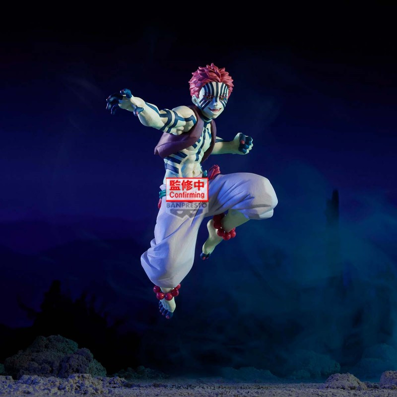 AKAZA DEMON SLAYER KIMETSU NO YAIBA VIBRATION STARS LIMITED FIGURE