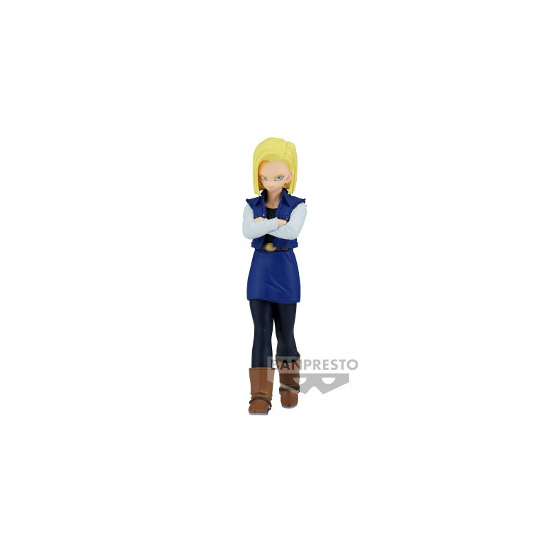 ANDROID C 18 DRAGON BALL Z SOLID EDGE WORKS 17 CM