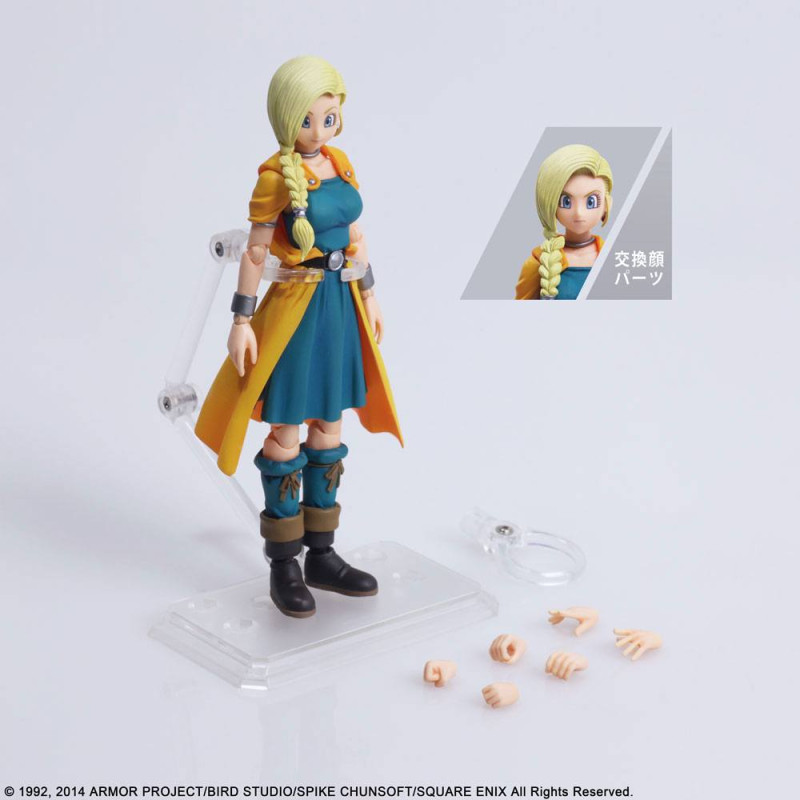 BIANCA DRAGON QUEST V THE HAND OF THE HEAVENLY BRIDE FIGURINE BRING ARTS SQUARE ENIX LIMITED 13 CM