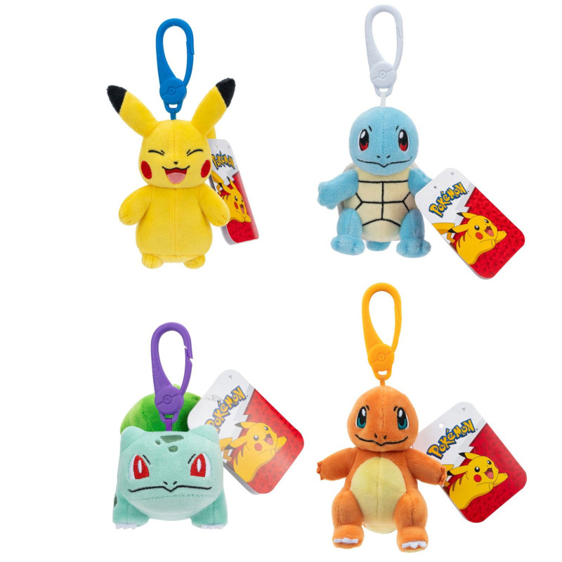 POKEMON PELUCHES ET PORTE CLEFS SERIES 1 10 CM