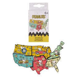 PEANUTS PINS BOITE MYSTERE 4CM