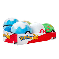 POKEMON PELUCHE POKE BALL 10 CM