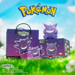 ECTOPLASMA GENGAR POKEMON VEILLEUSE LED MULTIFONCTION AVEC SON SAC