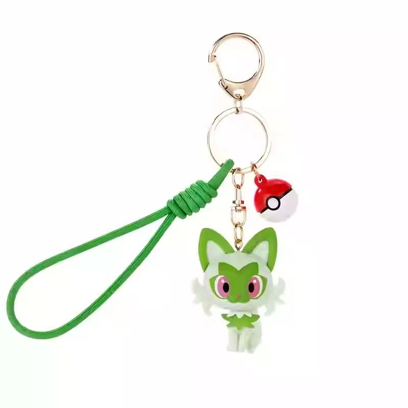 POUSSACHAT SPIGATITO POKEMON FUNISM KEYCHAIN PORTE CLES 5 CM