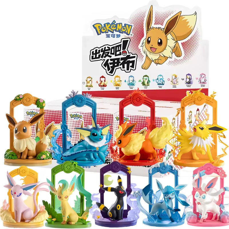 EVOLI PORTAL POKEMON FUNISM BOITE ALEATOIRE BLIND BOX FIGURINE 11 CM
