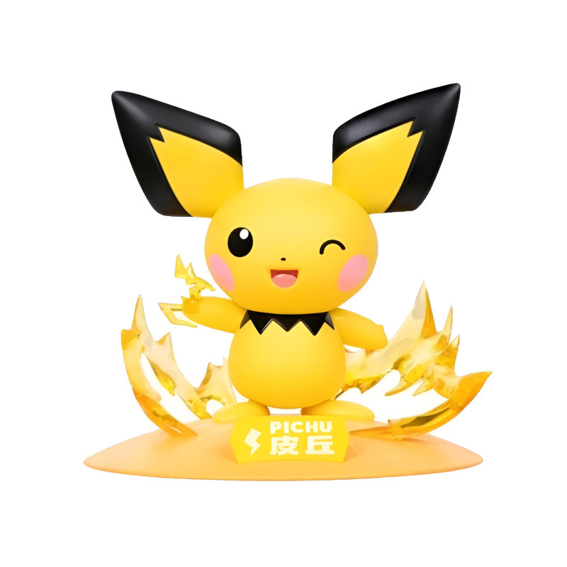 PICHU POKEMON PRIME FIGURE MINI 10 CM