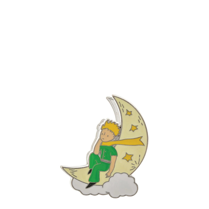 LE PETIT PRINCE LUNE MAGNET CLIP METAL