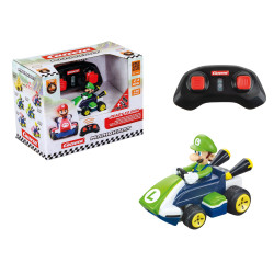 LUIGI SUPER MARIO KART VOITURE TELECOMMANDEE RC MINI