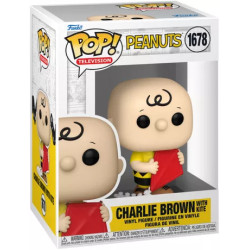 CHARLIE BROWN AVEC CERF VOLANT FUNKO POP 10CM