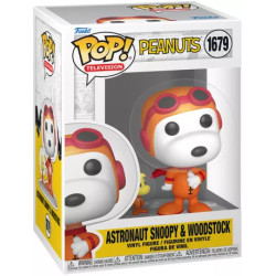 SNOOPY ET WOODSTOCK ASTRONAUT FUNKO POP 10CM