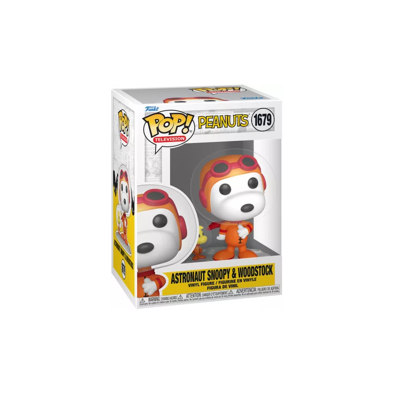 SNOOPY ET WOODSTOCK ASTRONAUT FUNKO POP 10CM