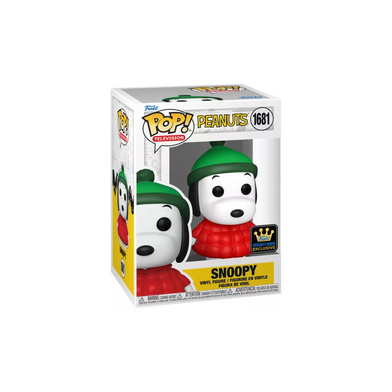 SNOOPY IN COAT CHASE FUNKO POP 10 CM