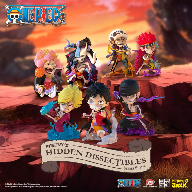 WANO ONE PIECE FREENY S HIDDEN DISSECTIBLES 4 INCH VINYL FIGURE BLIND BOX