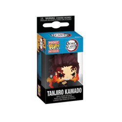 TANJIRO DANCING FLASH DEMON SLAYER KIMETSU NO YAIBA PORTE CLEFS POCKET POP 4 CM