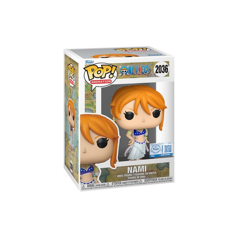 NAMI ALABASTA ONE PIECE POP FIGURINE ANIMATION VINYL 9 CM