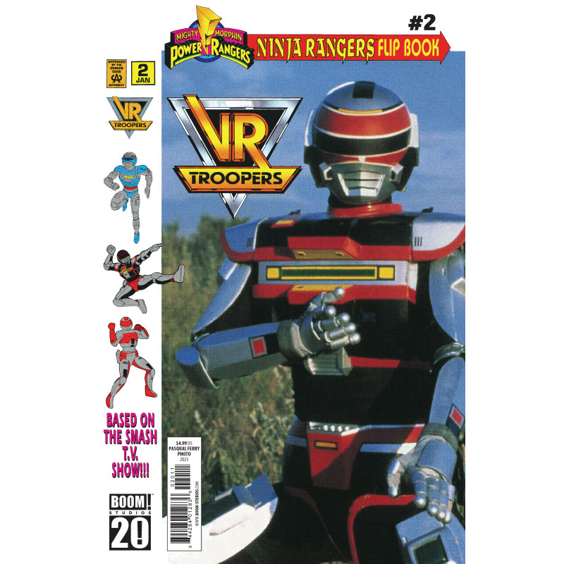 VR TROOPERS/POWER RANGERS FLIPBOOK FACSIMILE EDITION 2