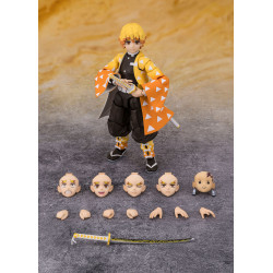 ZENITSU AGATSUMA DEMON SLAYER KIMETSU NO YAIBA FIGURINE S H FIGUARTS 14 CM