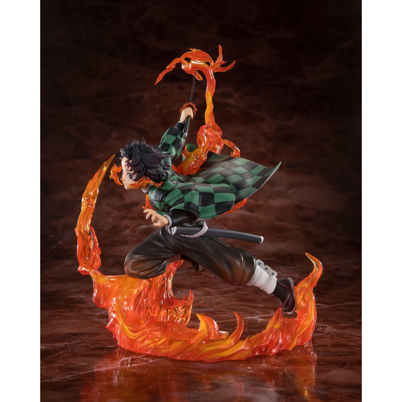KAMADO TANJIRO RENGOKU SWORD GUARD DEMON SLAYER KIMETSU NO YAIBA STATUETTE PVC FIGUARTSZERO
