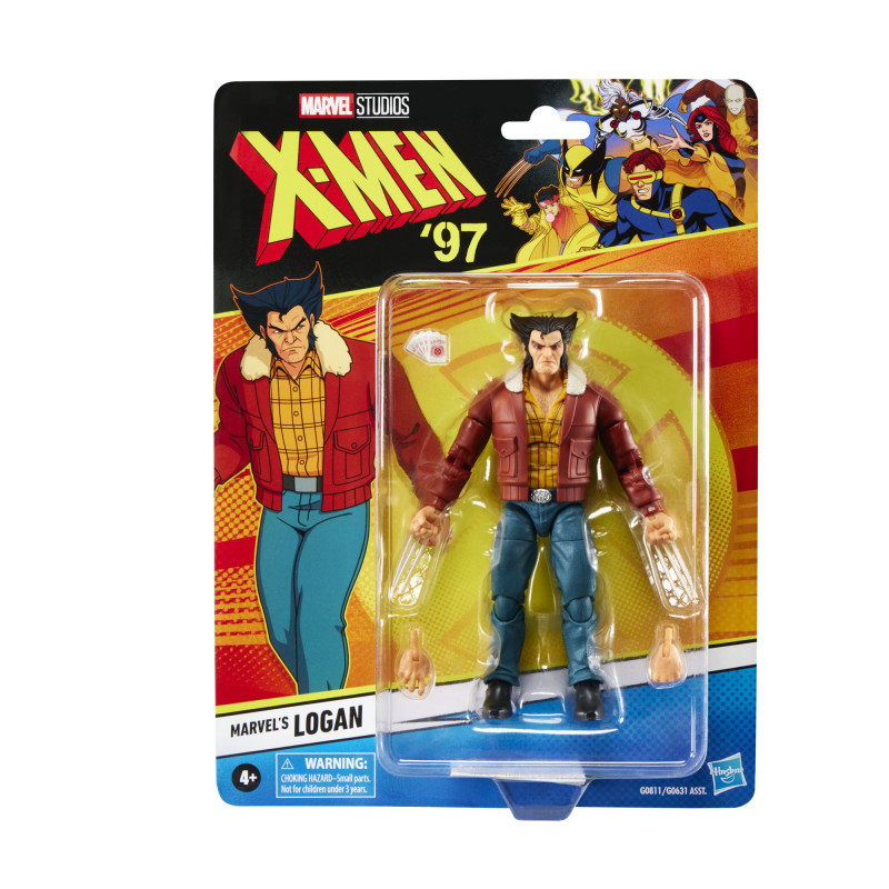 LOGAN XMEN 97 MARVEL LEGENDS FIGURINE 6IN 15CM