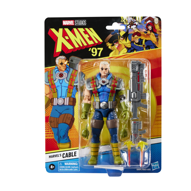 CABLE NATHAN SUMMERS XMEN 97 MARVEL LEGENDS FIGURINE 6IN 15 CM