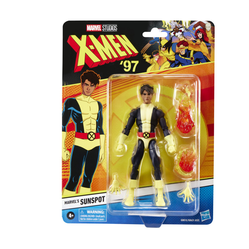 SUNSPOT XMEN 97 MARVEL LEGENDS FIGURINE 6IN 15 CM