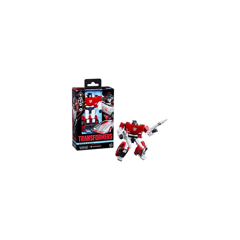 SIDESWIPE TRANSFORMERS STUDIO SERIE DEV DLX ACTION FIGURE