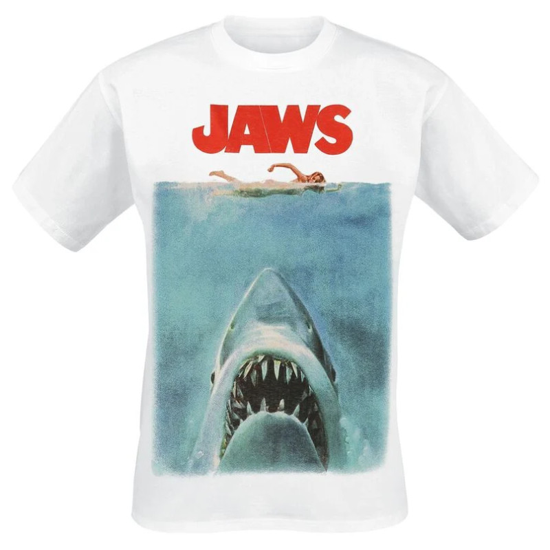 JAWS T SHIRT MEDIUM SIZE