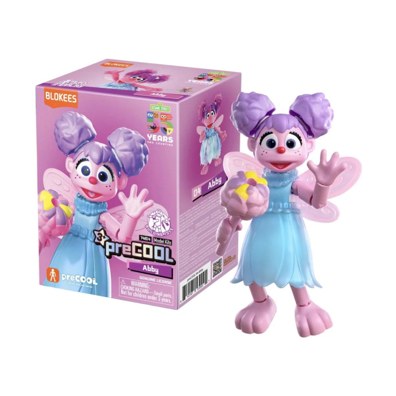 ABBY MODEL KIT SESAME STREET BLOKEES VOL 1 FIGURINE 8 CM
