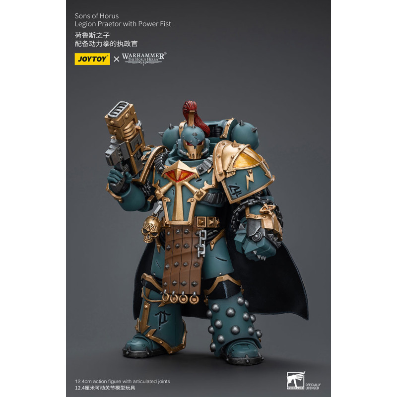 LEGION PRAETOR WITH POWER FIST WARHAMMER THE HORUS HERESY FIGURINE 12 