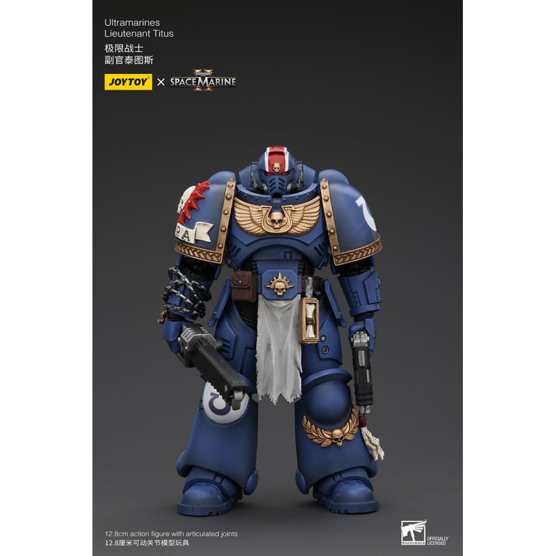 LIEUTENANT TITUS ULTRAMARINES SPACE MARINE 2 WARHAMMER 40K FIGURINE 13