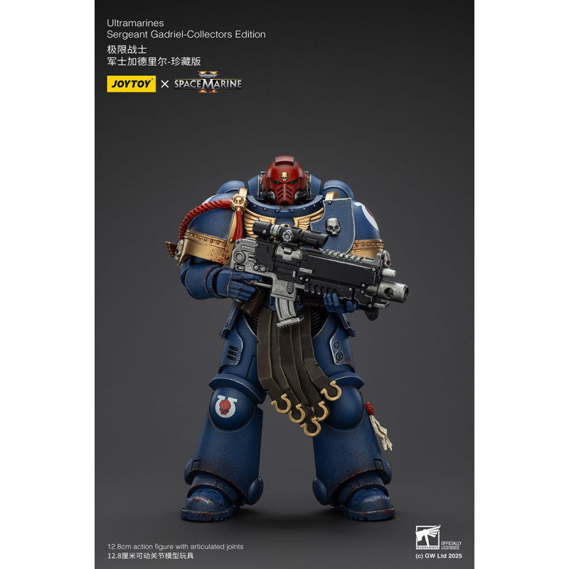 SERGEANT GADRIEL ULTRAMARINES SPACE MARINE 2 WARHAMMER 40K COLLECTORS 