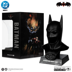 BATMAN COWL REPLICA 1 3 SCALE BATMAN AND ROBIN 19 CM