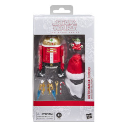 ASTROMECH DROID HOLIDAY EDITION STAR WARS BLACK SERIES FIGURINE 15 CM