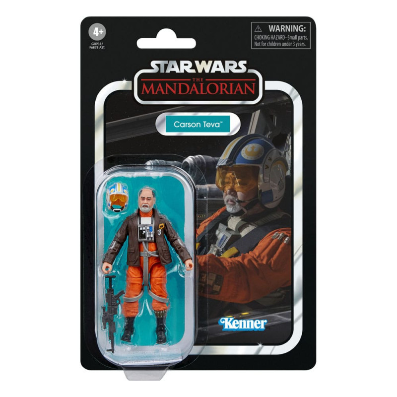 CARSON TEVA STAR WARS THE MANDALORIAN VINTAGE COLLECTION FIGURINE 10 C