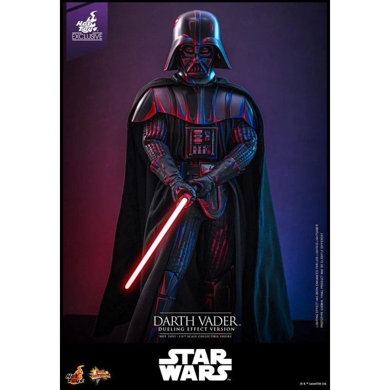 DARTH VADER DUELING EFFECT VERSION MOVIE MASTERPIECE FIGURINE STAR WAR