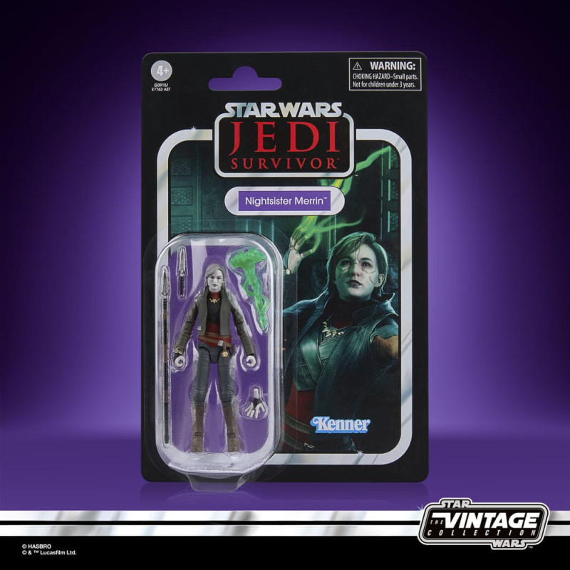 MERRIN STAR WARS JEDI SURVIVOR VINTAGE COLLECTION FIGURINE 10CM