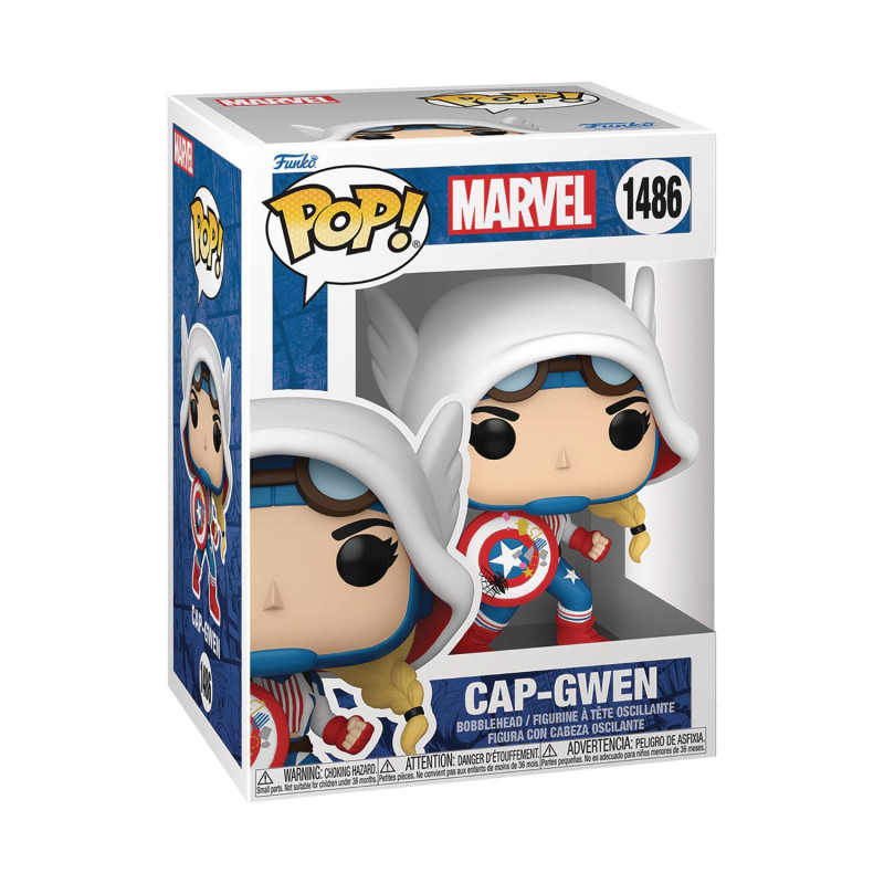 CAP GWEN POP MARVEL SGGV CAPTAIN AMERICA GWEN 9 CM