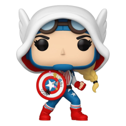 CAP GWEN POP MARVEL SGGV CAPTAIN AMERICA GWEN 9 CM