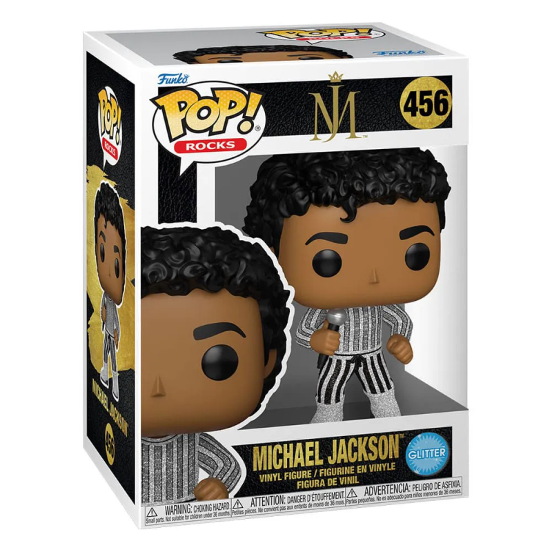 MICHAEL JACKSON ROCK WITH YOU POP ROCKS FIGURINE EN VINYL 9 CM
